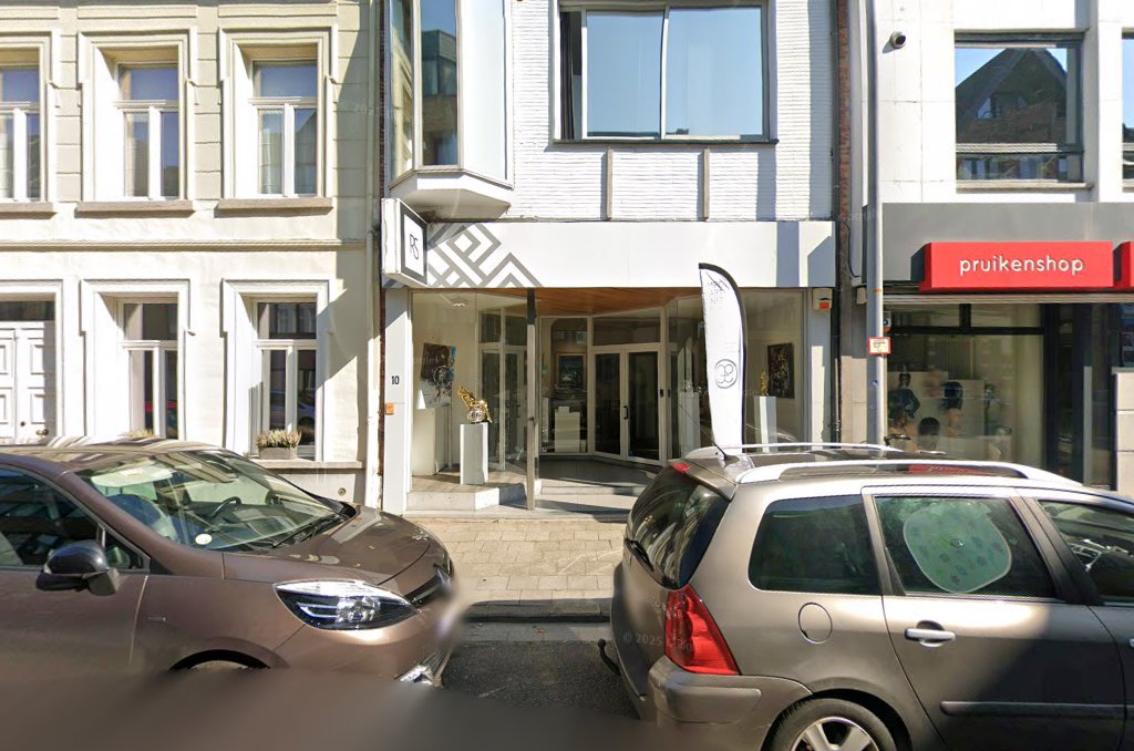 Kunstwerk tijdens een tentoonstelling bij MPC Art Gallery in Turnhout